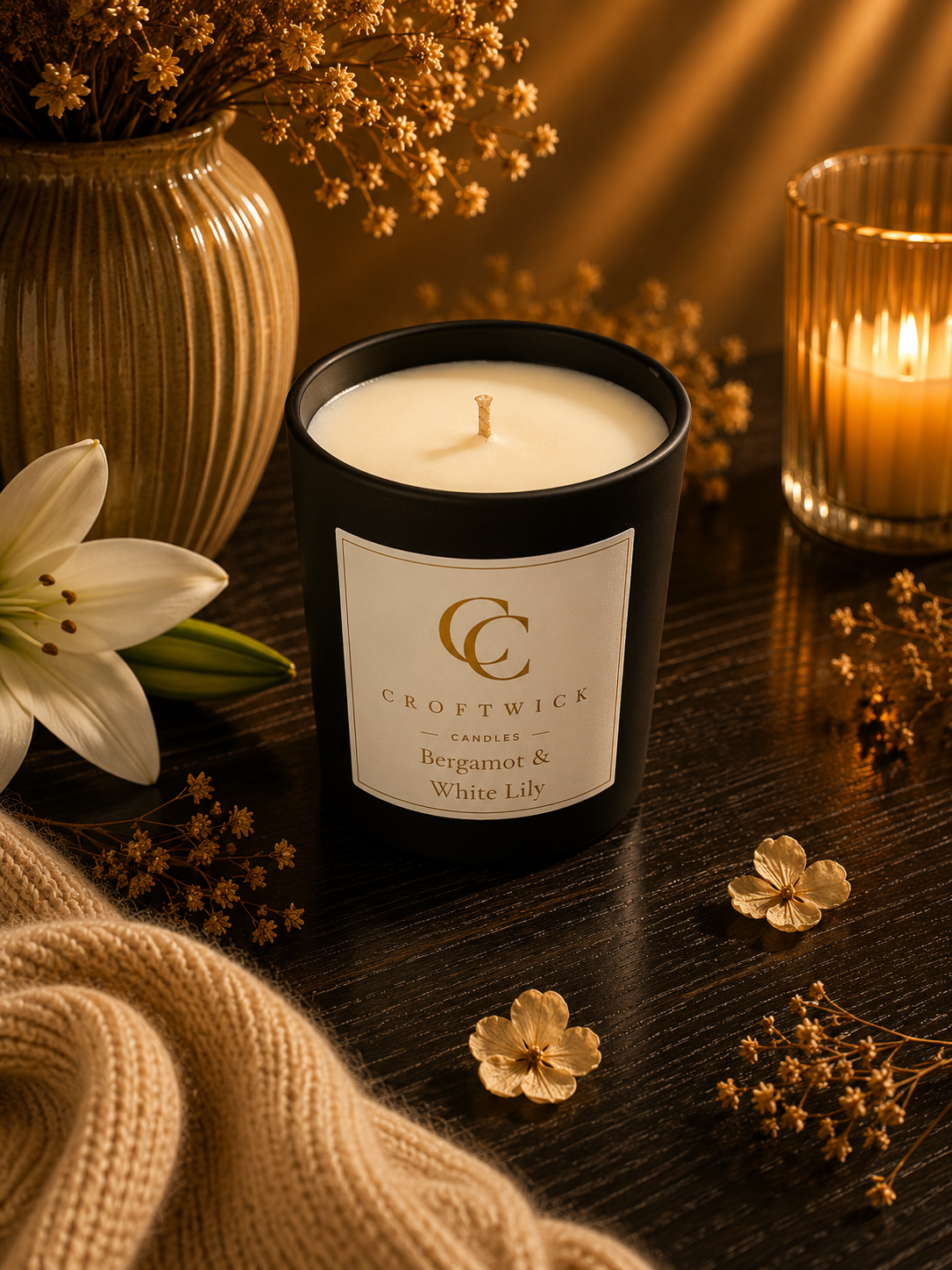 Luxury Scented Single Wick 30cl Candles
