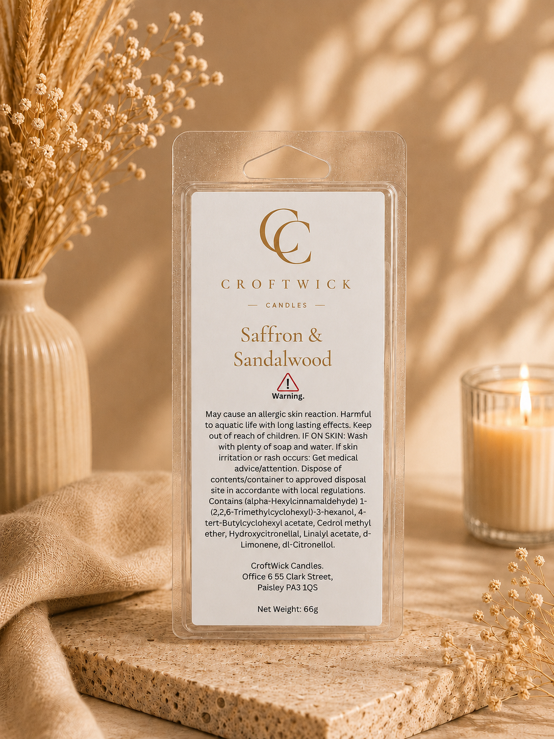 Luxury Wax Melt Snap Bars