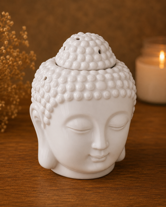 Buddha Grey Wax Burner
