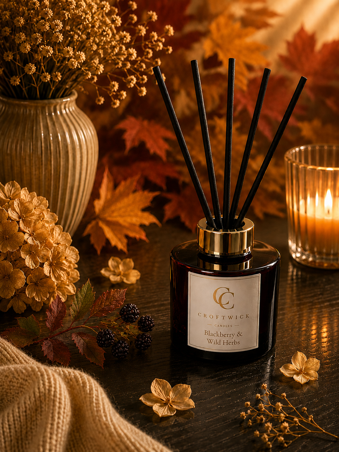 Autumn Collection - 165ml Luxury Reed Diffusers