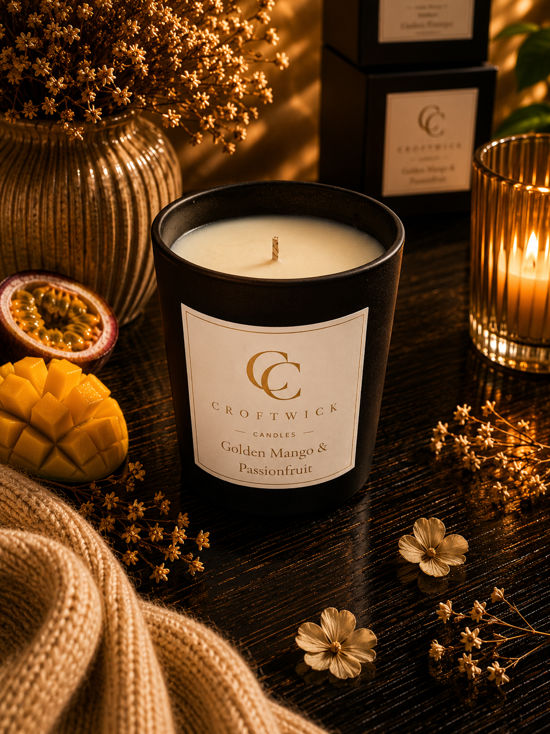 Luxury Scented  Single Wick 30cl Candles