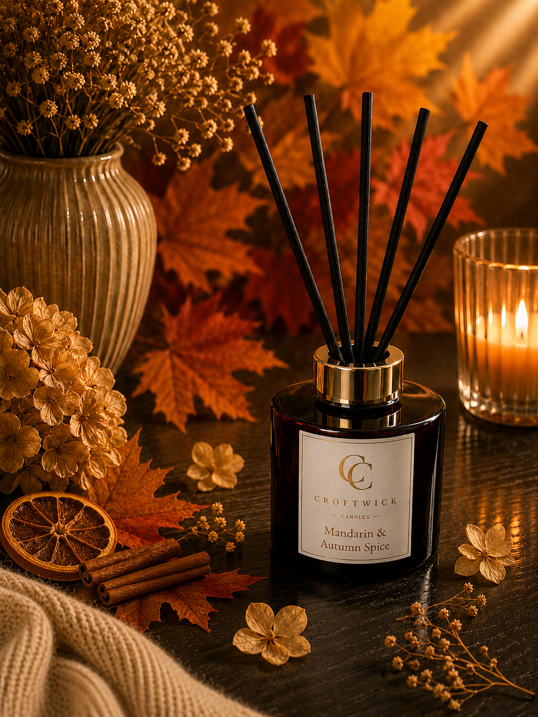 Autumn Collection - 165ml Luxury Reed Diffusers