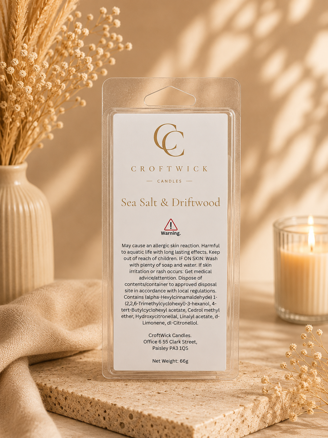 Luxury Wax Melt Snap Bars