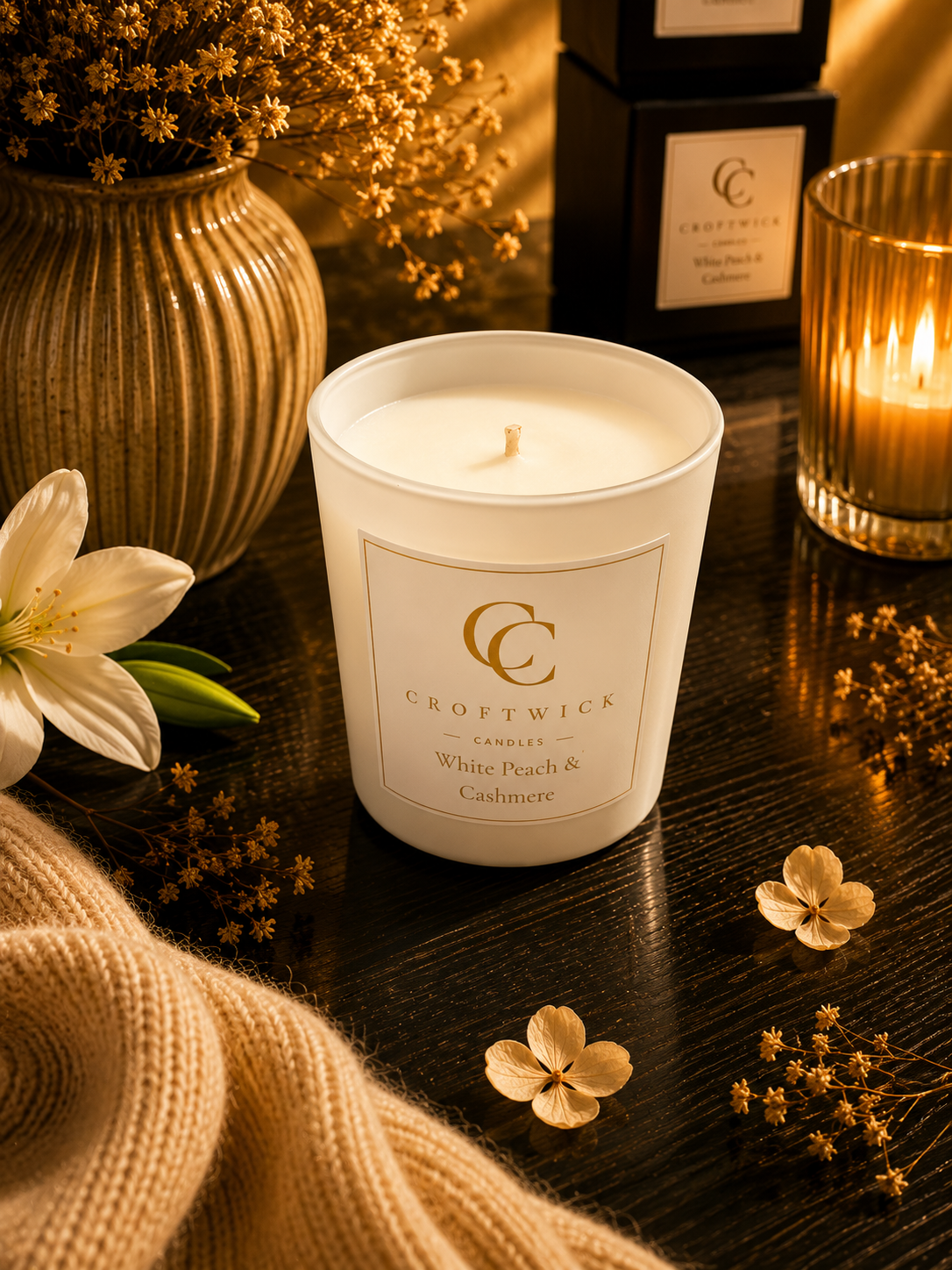 Luxury Scented  Single Wick 30cl Candles